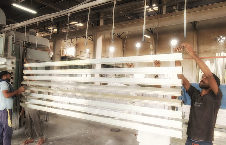 High performance long converyor curing oven machines