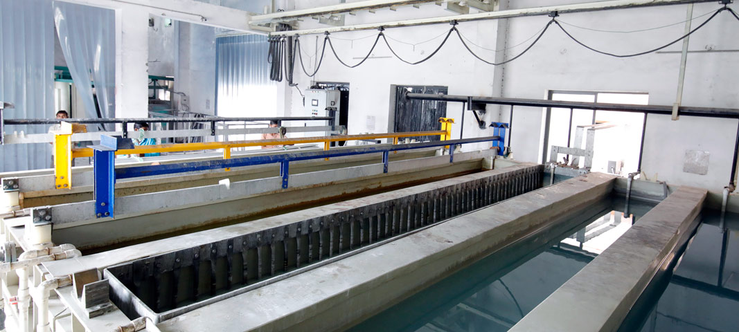 Capacity of aluminium pretreatment conveyor to handle long components